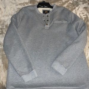 Lee thermal Sherpa lined sweatshirt
